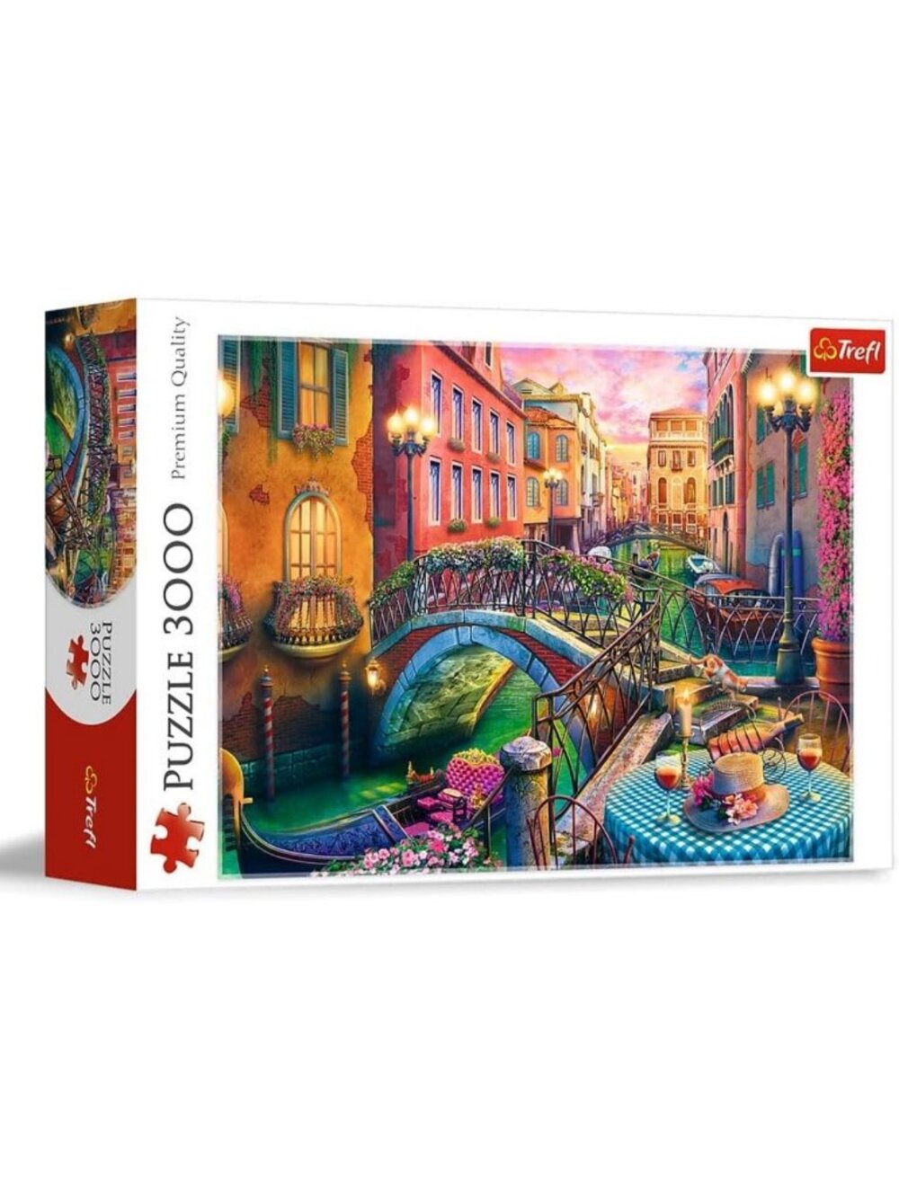 Evening in Venice 3000 Piece Puzzle - Large 45.7"x33.5" Jigsaw for Adults